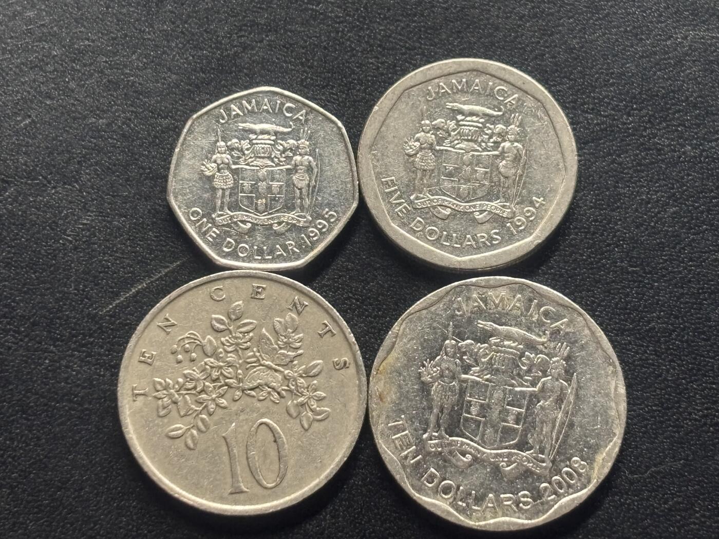 邮泉阁限时拍卖第四十三场（硬币在国外。请付邮费6元。） 牙买加4枚