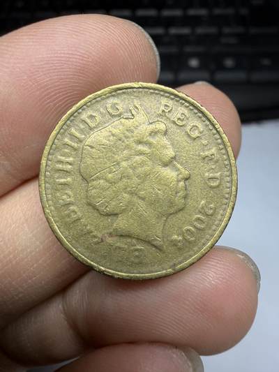 2026年集古藏今外币拍卖第三期-第6场—（总第316拍），可以寄存60天，满160元包邮。 - 2004年英国1镑