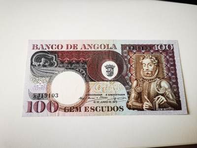 零零发流通品外国纸币拍卖 无佣金 - 安哥拉100
