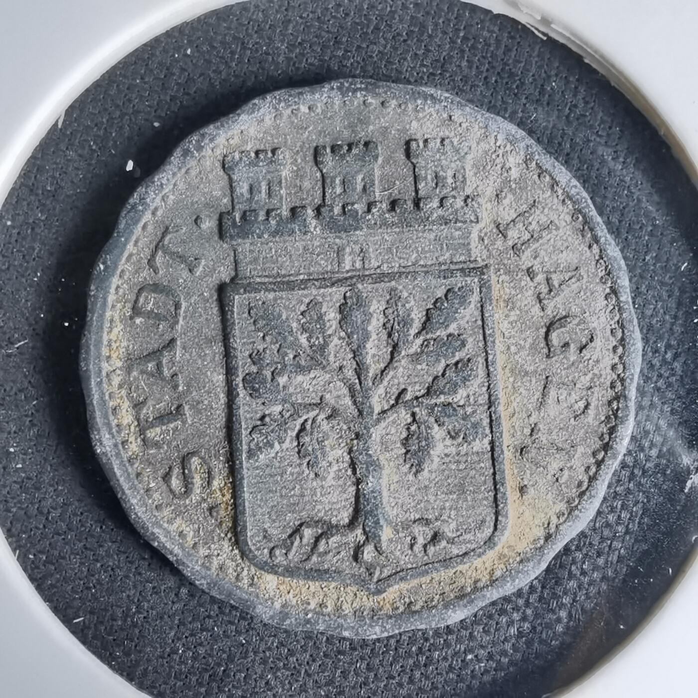 沼泽如烟--第1033场 1918年10芬尼紧急代币