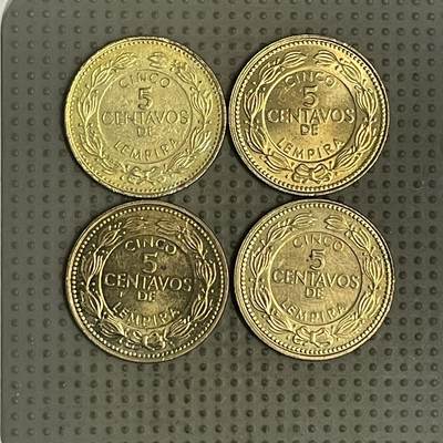 2026年第36场各国散币拍卖（总第186场） - 洪都拉斯5分4枚