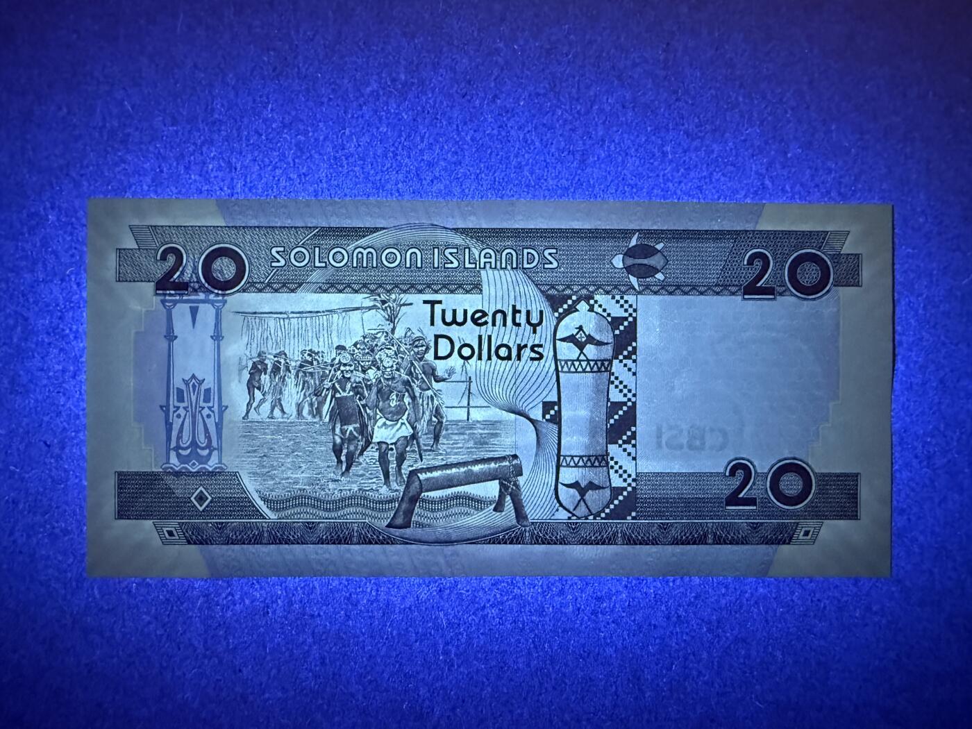 《艾美收藏》第237期-3.22周日外币强钞白金场 狮子号 所罗门20元 UNC 2006年 狮子号6666