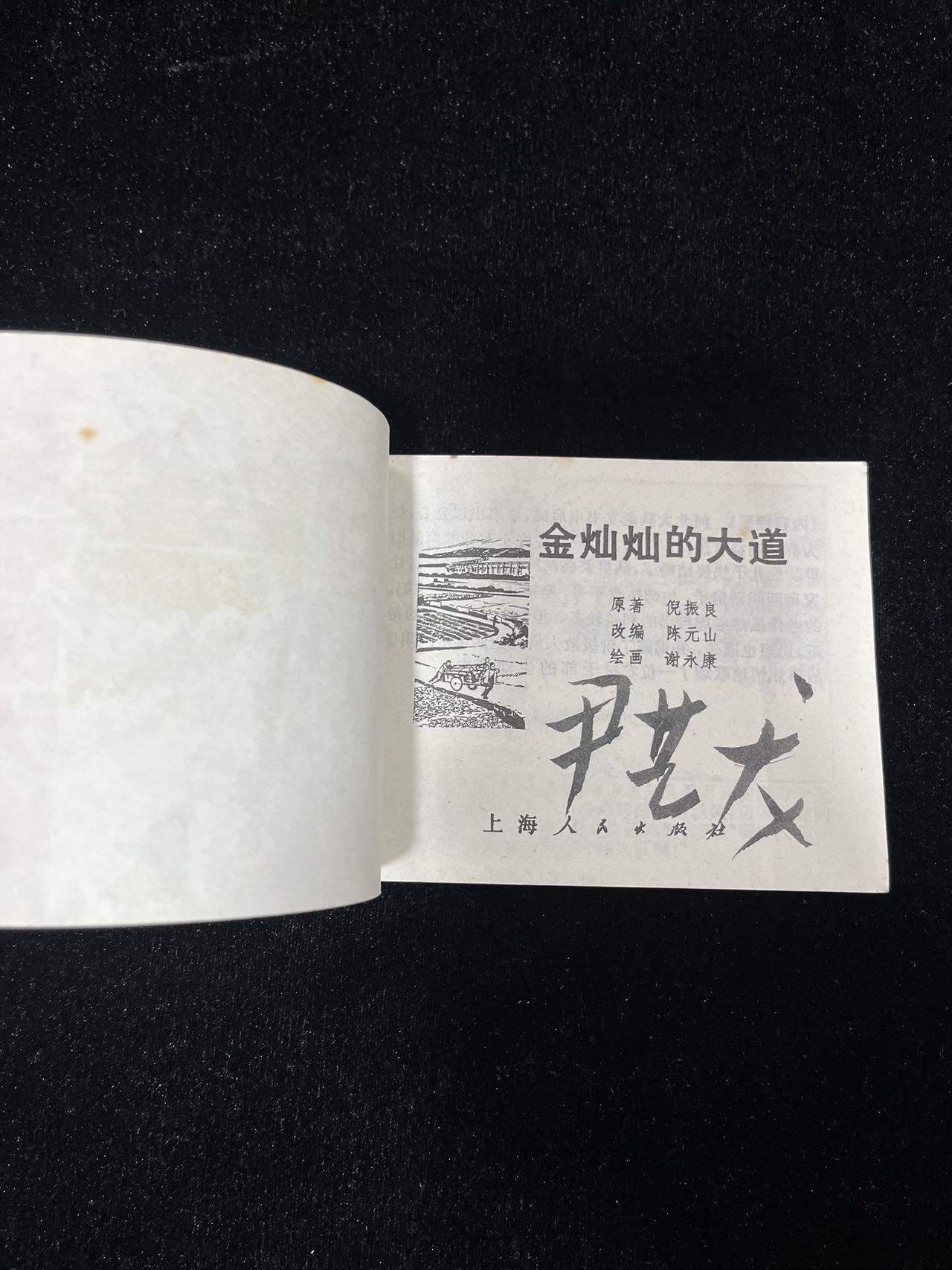 【麦稀奇首场】连环画拍卖 金灿灿的大道