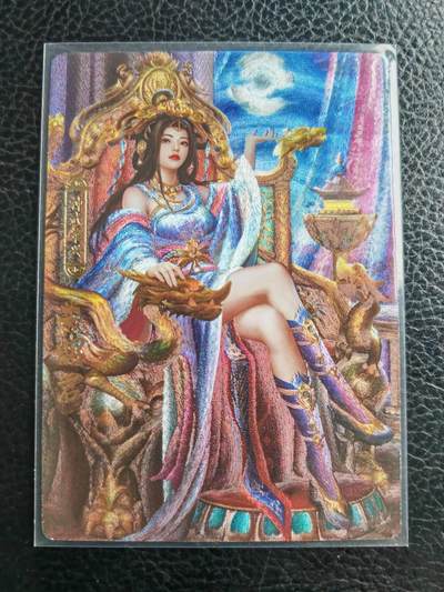 阳大大卡牌拍卖第105期（持续收拍品，周五晚上九点截拍，进群福利早知道） - 百花谱粗闪-娄昭君三服饰3张