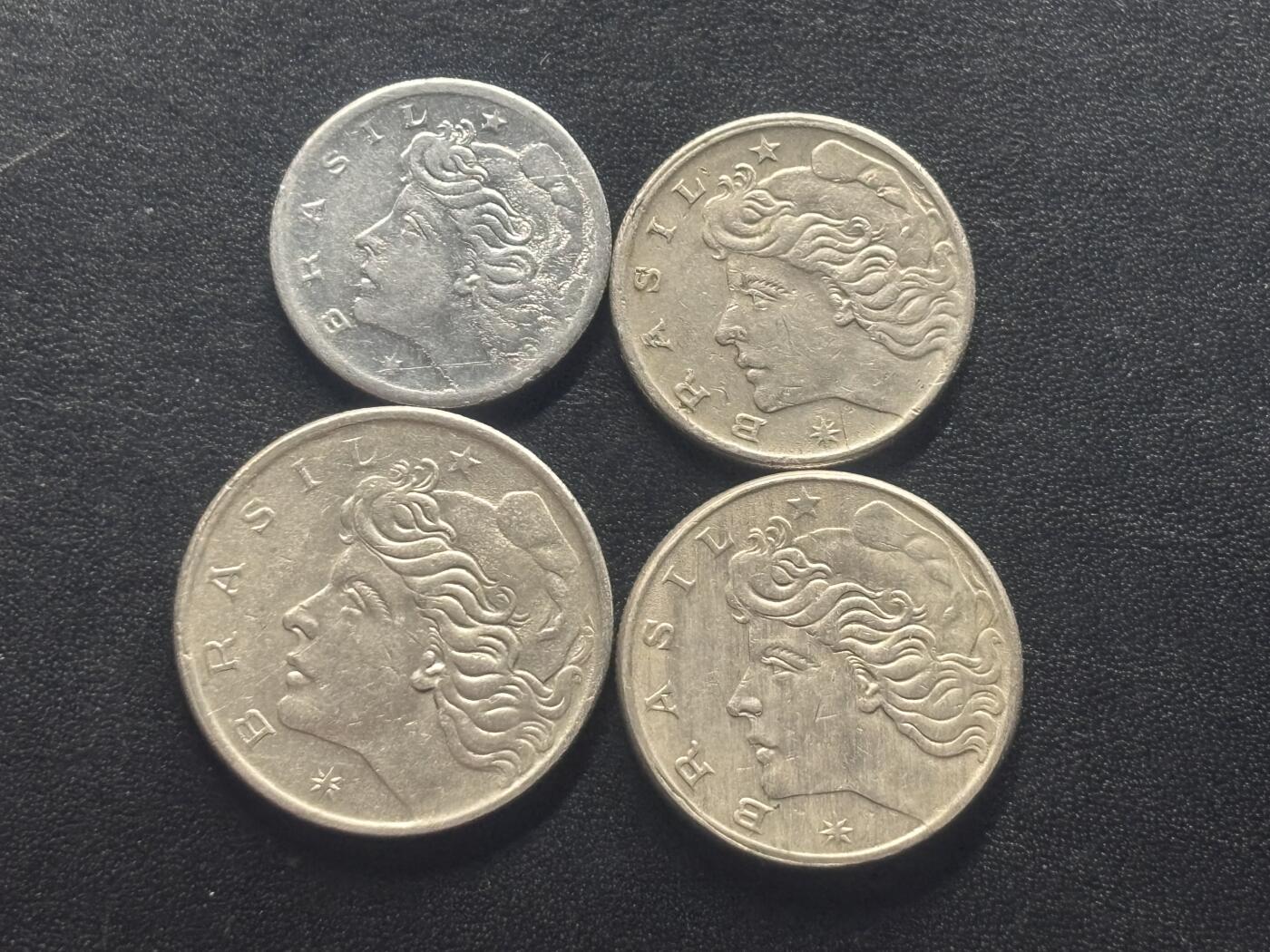 邮泉阁限时拍卖第四十三场（硬币在国外。请付邮费6元。） 巴西4枚