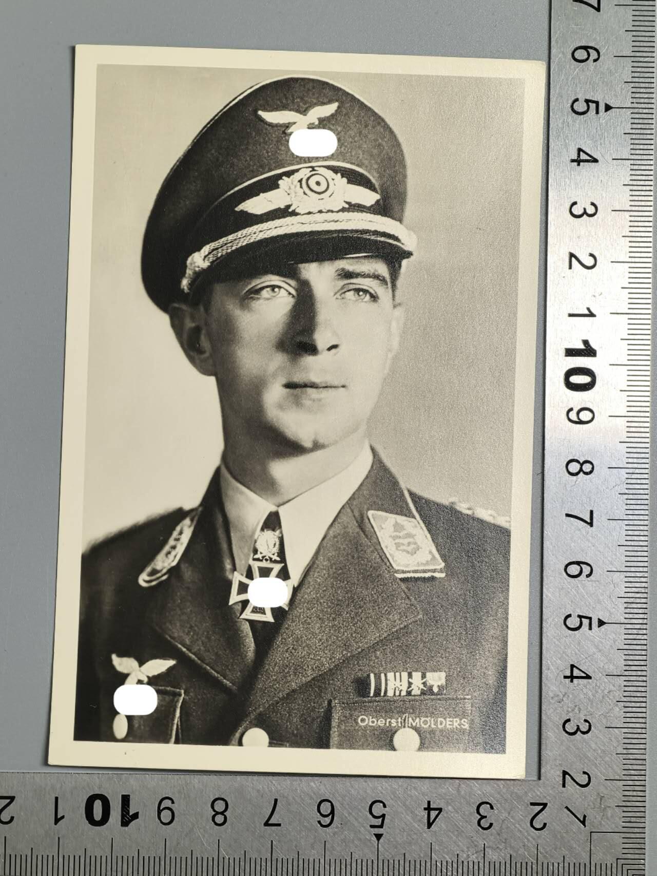 小驴勋章奖章收藏3月21日周六晚六点拍卖（珍爱和平，收藏战争，铭记历史，勿忘国耻，忠党爱国。有偿代拍，送拍规则在简介最后，参拍须阅读规则后再参拍，关系到运费包装发货时效真假辨别等关键信息，拍卖时不再发原图，看大图店主微信码在拍卖店铺介绍里） 空军骑士铁十字勋章获得者明信片