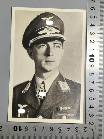 小驴勋章奖章收藏3月21日周六晚六点拍卖（珍爱和平，收藏战争，铭记历史，勿忘国耻，忠党爱国。有偿代拍，送拍规则在简介最后，参拍须阅读规则后再参拍，关系到运费包装发货时效真假辨别等关键信息，拍卖时不再发原图，看大图店主微信码在拍卖店铺介绍里） - 空军骑士铁十字勋章获得者明信片