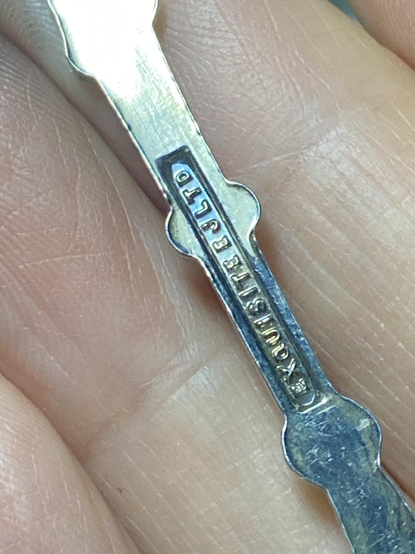 2026年第三十七场(总第二百零六场）德紧纸币特拍场(佣金3%，最低1元) 英国🇬🇧汉普郡新森林区的滨海小镇莱明顿主题艺术镀银勺