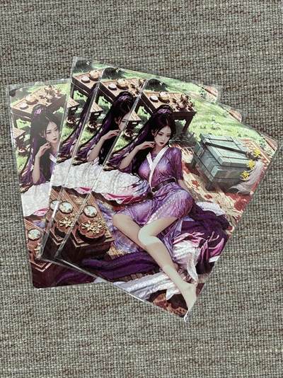 喜灰玩卡拍卖第五期，接拍品0佣金，欢迎送拍，释放现金流，让自己有资金可以购买更多喜欢的卡牌，让别的卡友能淘到更多心仪的卡牌 - 桔梗 神凰百剑行 李莫愁四渐变