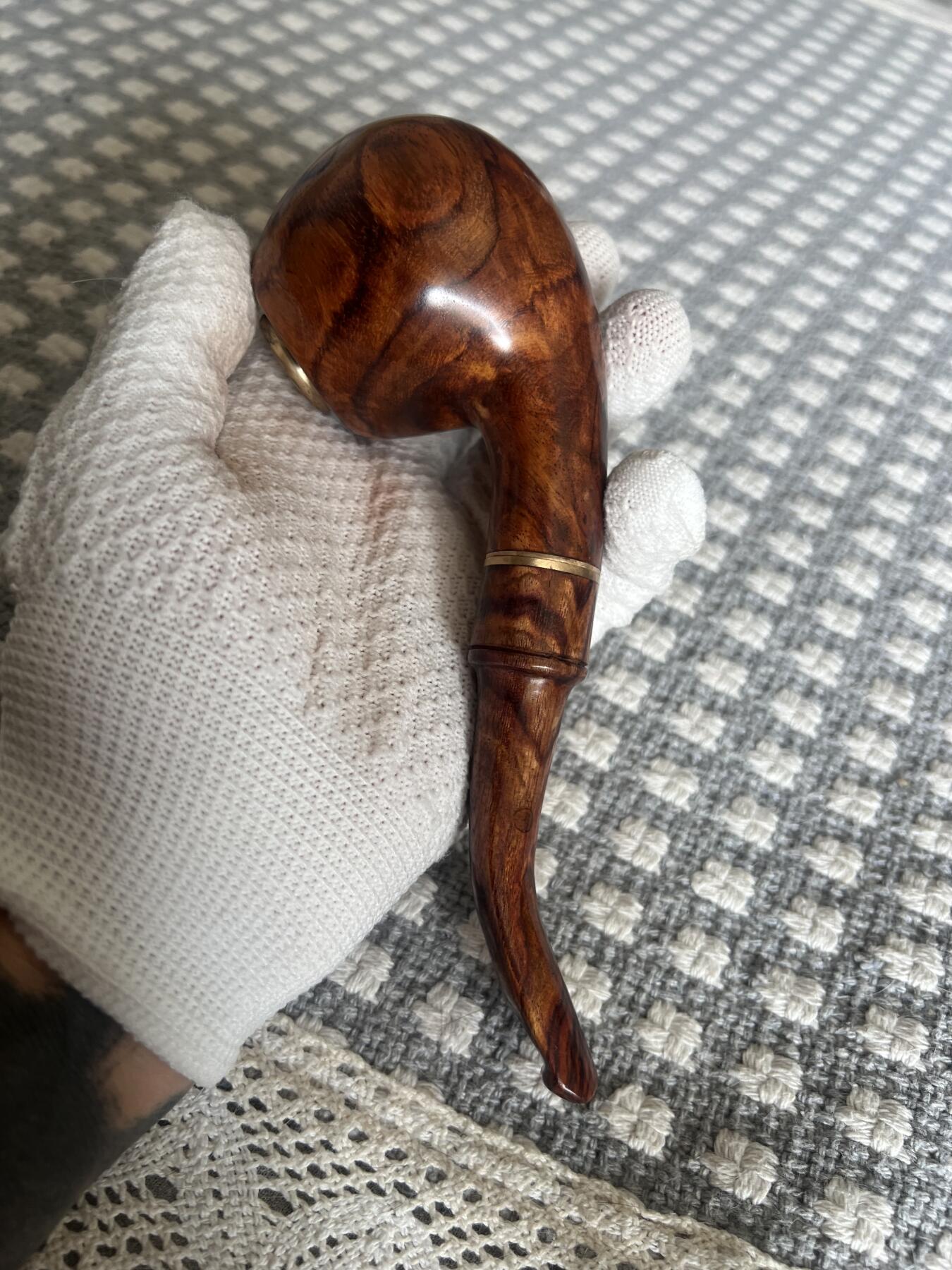 零元拍：海南黄花梨烟斗