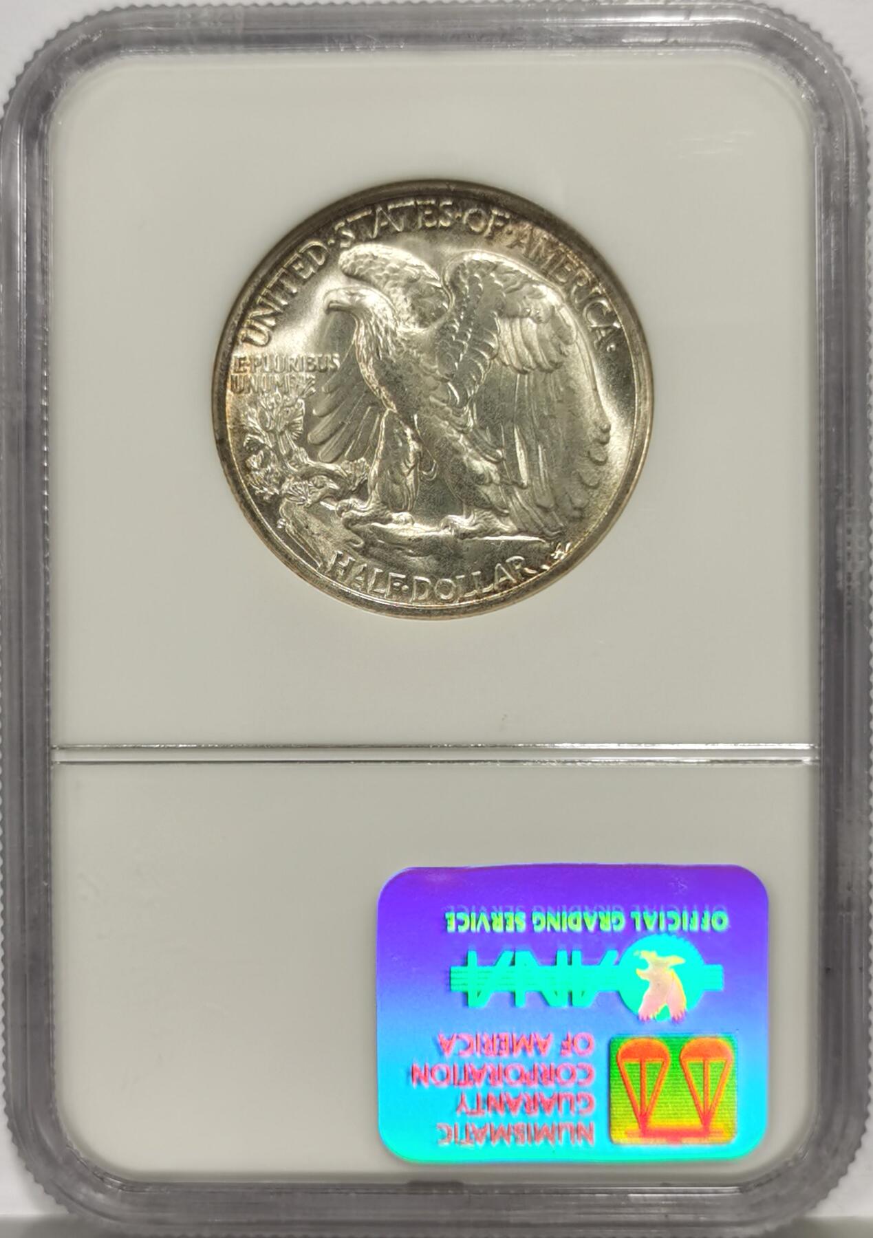 博洋堂“芳菲春韵”3月精品大拍专场暨第166期（全场包邮） NGC MS65 美国1946 S 行走女神半圆 麦稀奇所见最高分 老盒严评 源自于内华达收藏 收藏好物