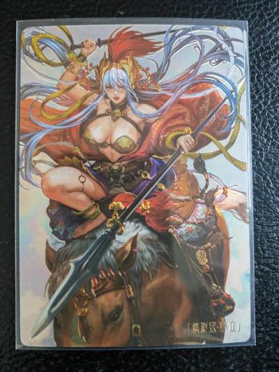 阳大大卡牌拍卖第105期（持续收拍品，周五晚上九点截拍，进群福利早知道） - 异界水浒神姬全息镭雕-孙立