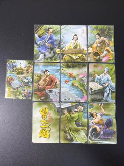 NO.27 好又多金牌大场，每周一站式配齐，方便凑单！（周6晚9点截拍，卖家送拍0抽成！） - 龙耀三国 竹林七贤九拼+团员卡 普卡