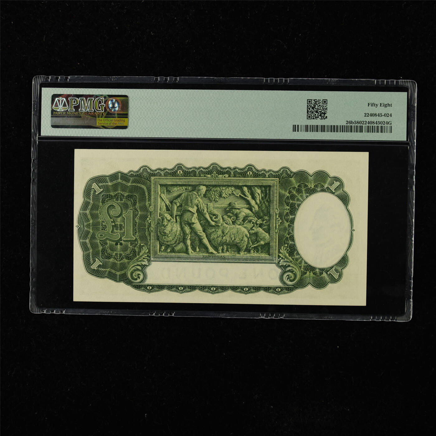 【亘邦集藏】第223期拍卖 1942年 澳大利亚1镑 PMG 58 H/67 562993