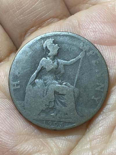 2026年第三十七场(总第二百零六场）德紧纸币特拍场(佣金3%，最低1元) - 英国🇬🇧1905年半便士(爱德华七世时期)