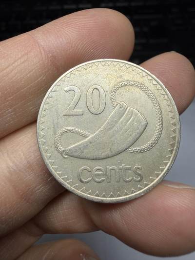 2026年集古藏今外币拍卖第三期-第6场—（总第316拍），可以寄存60天，满160元包邮。 - 1975年斐济20分