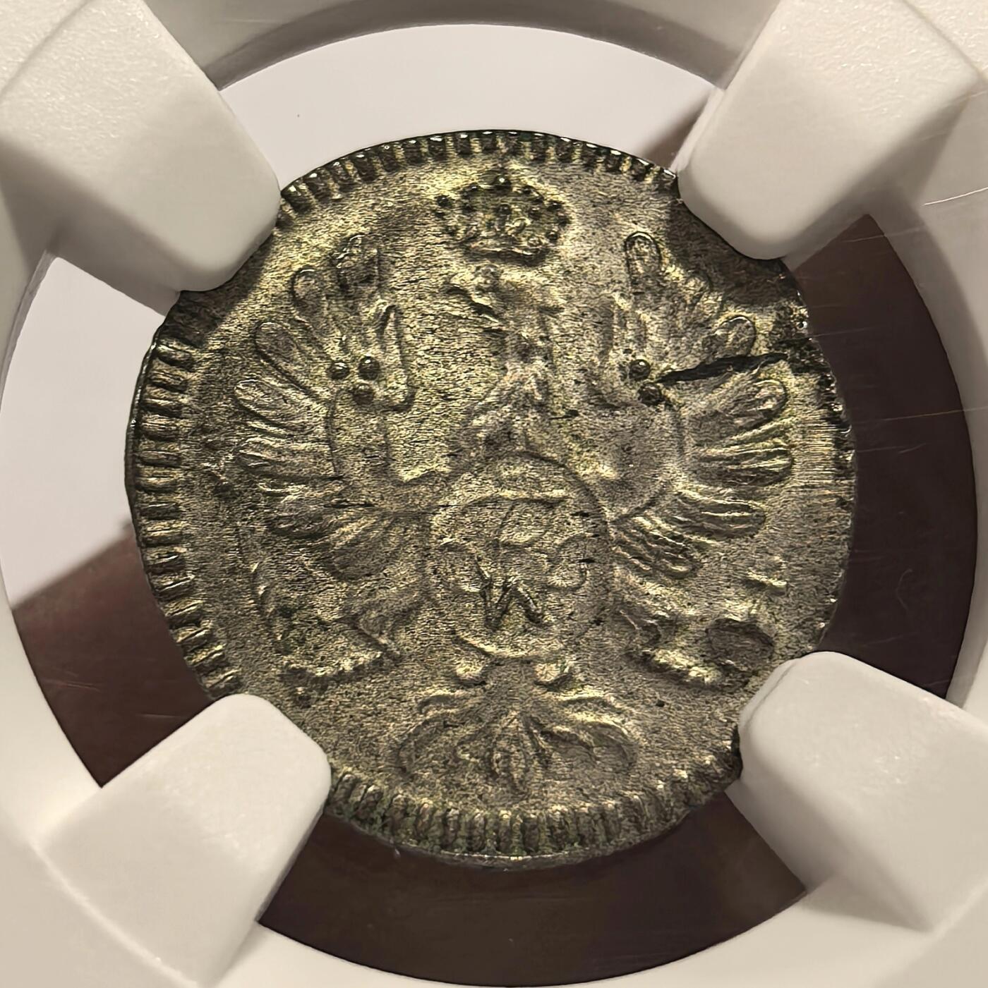 博洋堂世界钱币拍卖第165期（全场包邮） NGC MS63 德国普鲁士1797年1克鲁泽银币