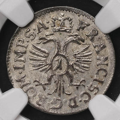 修遠堂世界钱币第108期 - NGC MS64 1750年不来梅1格罗滕银币