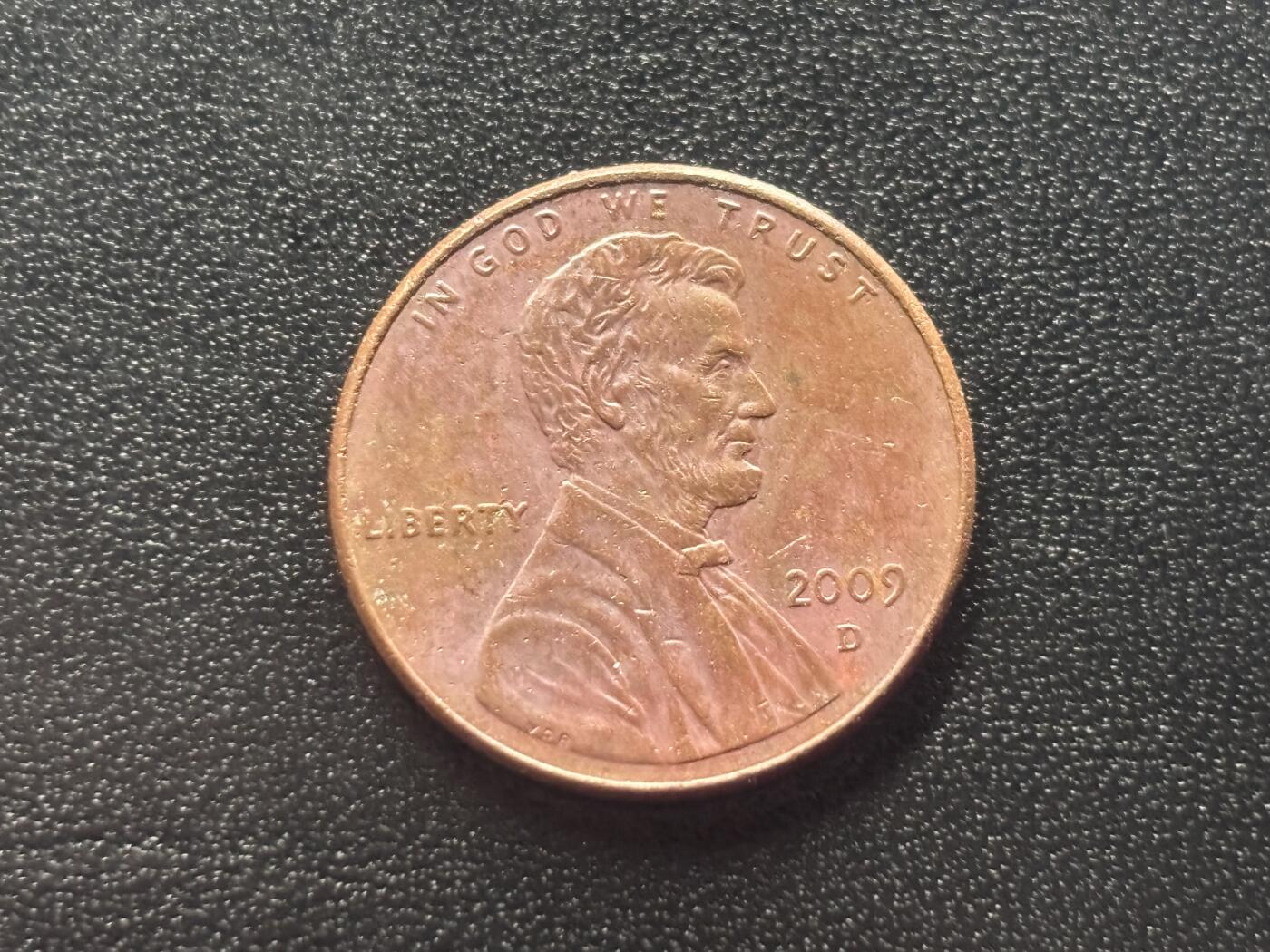 邮泉阁限时拍卖第四十三场（硬币在国外。请付邮费6元。） 美国2009年1分纪念币D版