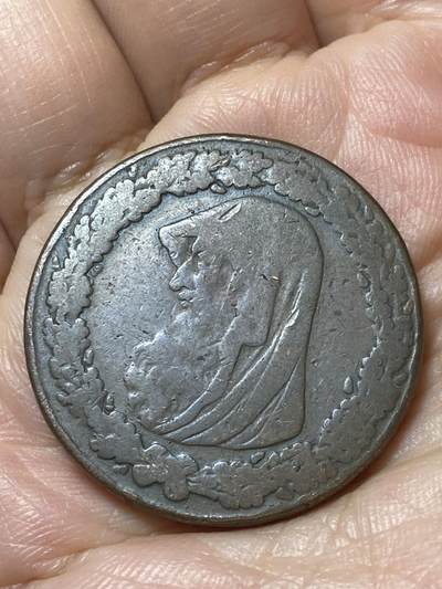 2026年第三十七场(总第二百零六场）德紧纸币特拍场(佣金3%，最低1元) - 厚重流通好品–英国🇬🇧1787年1便士代币(安格尔西岛-帕里斯矿业公司（Parys Mines Co.）德鲁伊头像代用币)