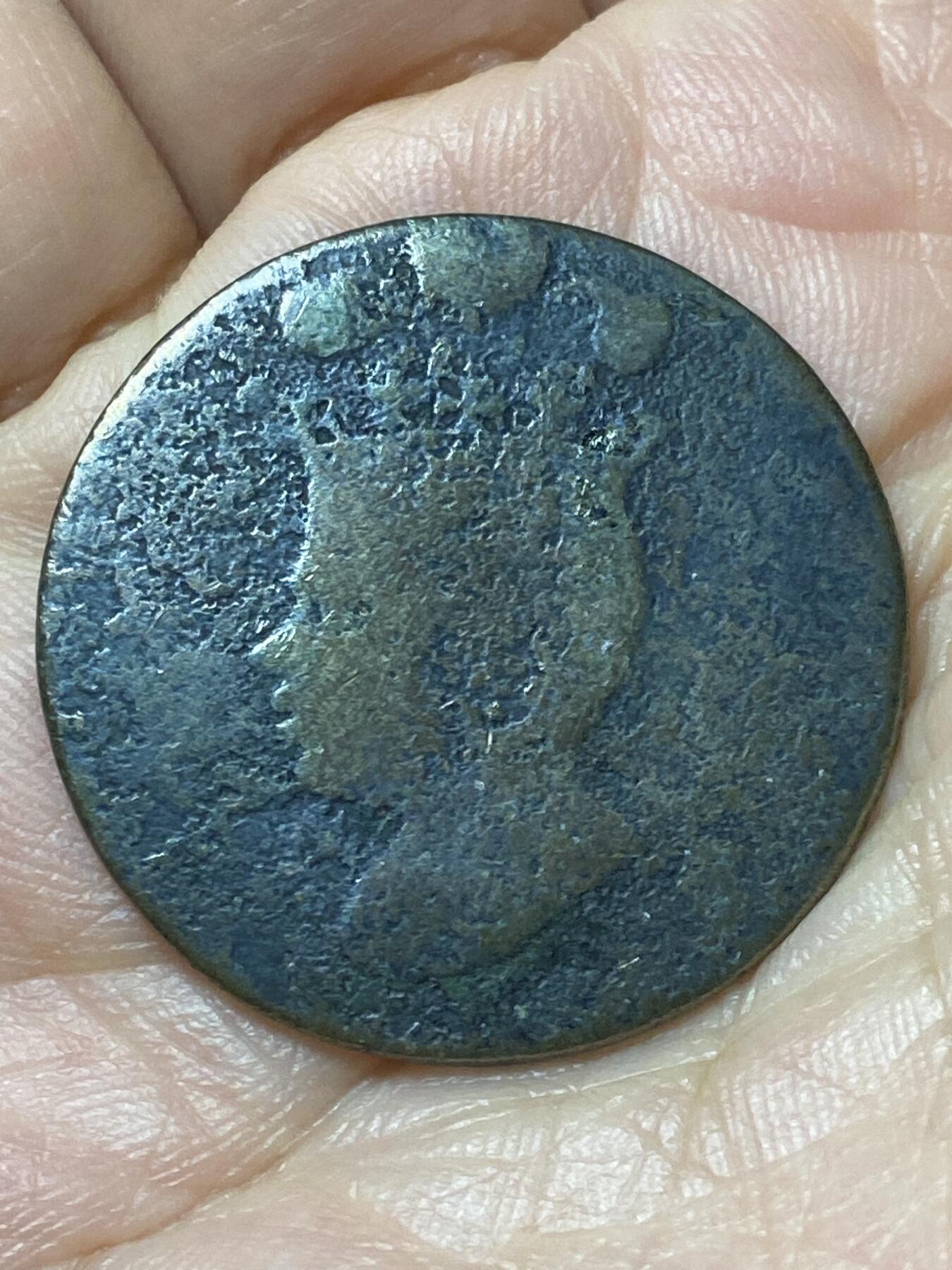 2026年第三十七场(总第二百零六场）德紧纸币特拍场(佣金3%，最低1元) 鸽子重拍–稀少品种–巴巴多斯1788单年份1便士(名誉品极具加勒比海风格的菠萝便士，第二版歪把菠萝版，KM#TN5)