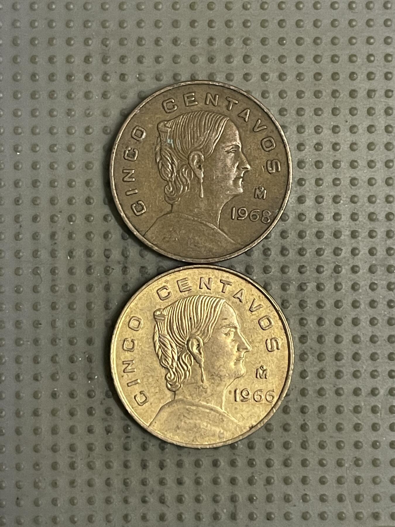 2026年第36场各国散币拍卖（总第186场） 墨西哥5分2枚