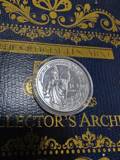 长老汇马年精选第十二场拍卖 - 2005奥地利茨韦特共和国10欧元精制银币，17.5克925银