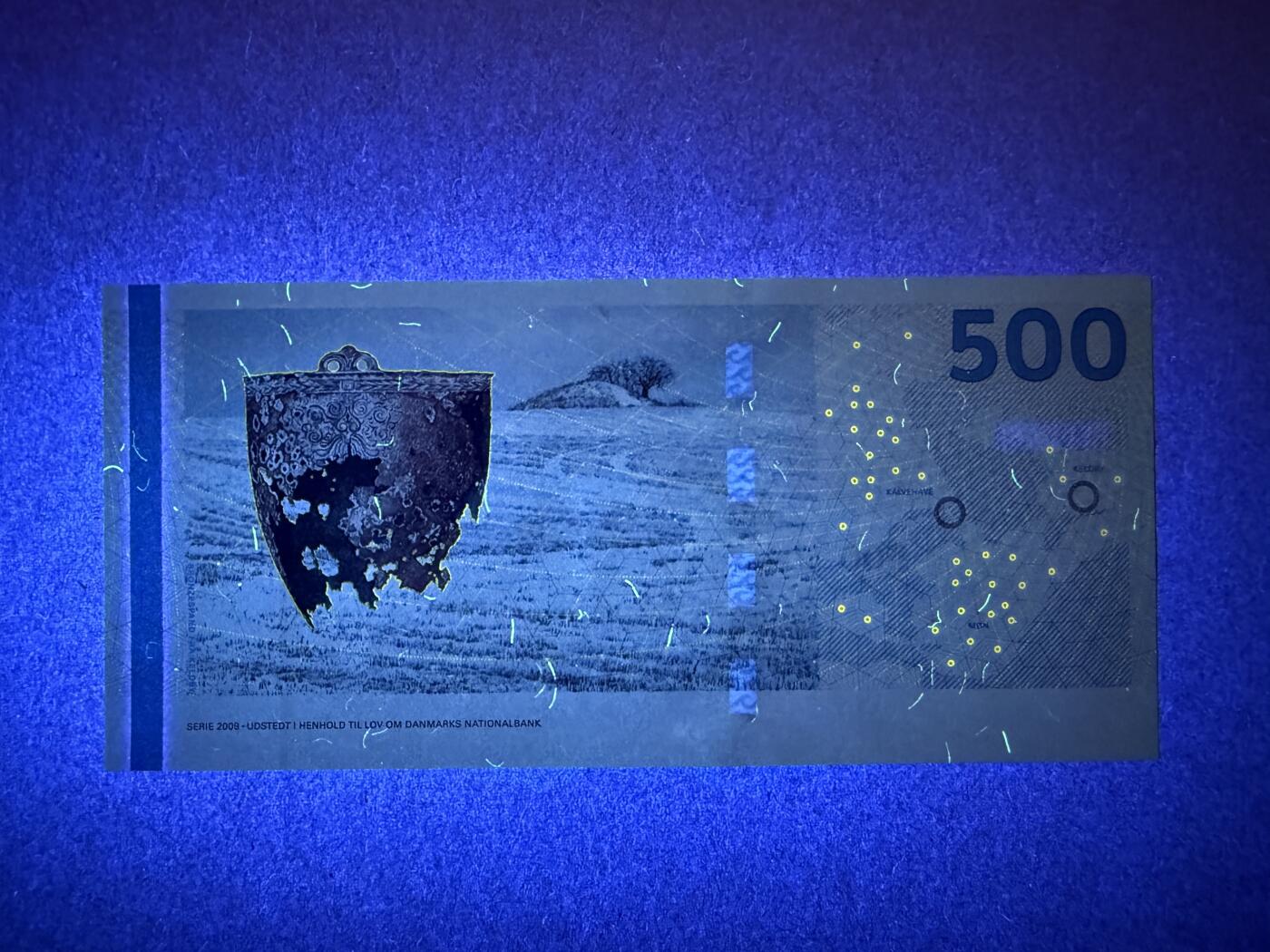 《艾美收藏》第237期-3.22周日外币强钞白金场 丹麦500克朗 UNC 大桥版 无4尾8 与第拍67分的是连号