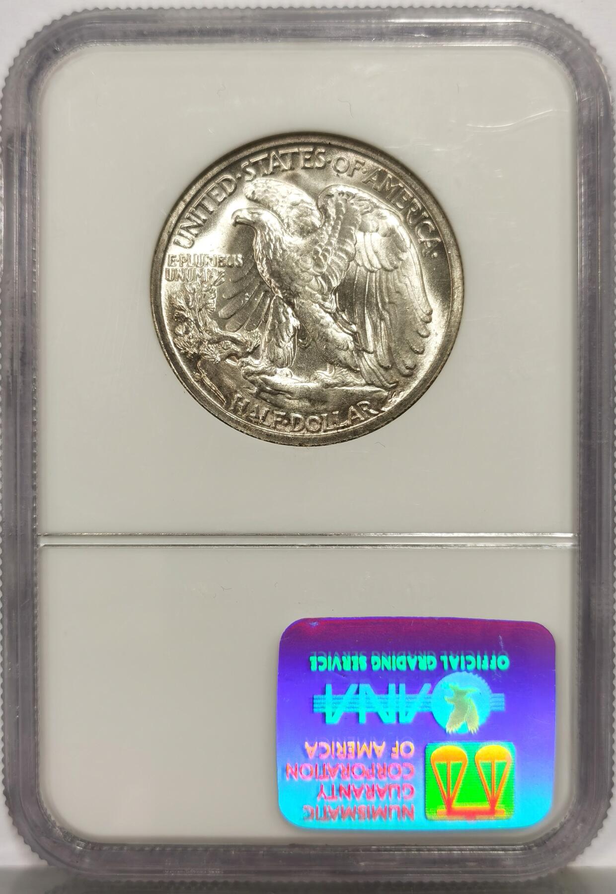 博洋堂“芳菲春韵”3月精品大拍专场暨第166期（全场包邮） NGC MS65 美国1946 S 行走女神半圆 麦稀奇所见最高分 老盒严评 源自于内华达收藏 收藏好物