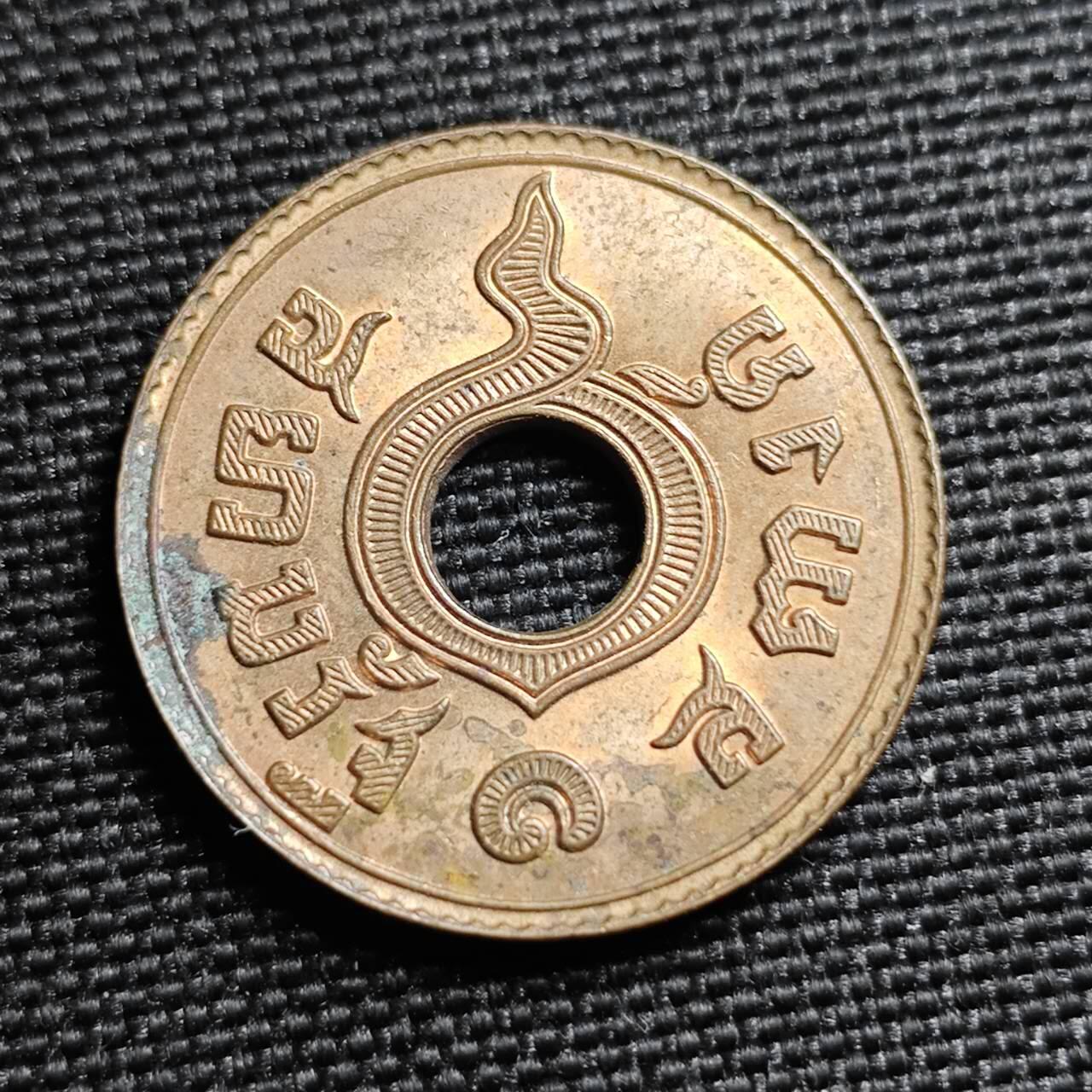 KK钱币收藏小铺   套币专场 2月预留时间 周末发货 BE2472(1929)年 泰国1萨当铜币 UNC品相 好品难得 小特年 经典设计 