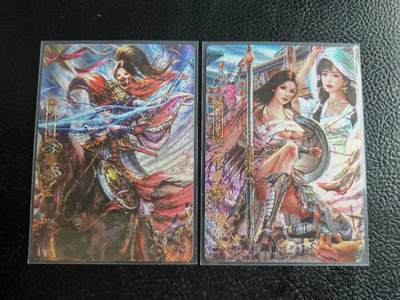 阳大大卡牌拍卖第105期（持续收拍品，周五晚上九点截拍，进群福利早知道） - 百花谱粗闪-花木兰三服饰3张