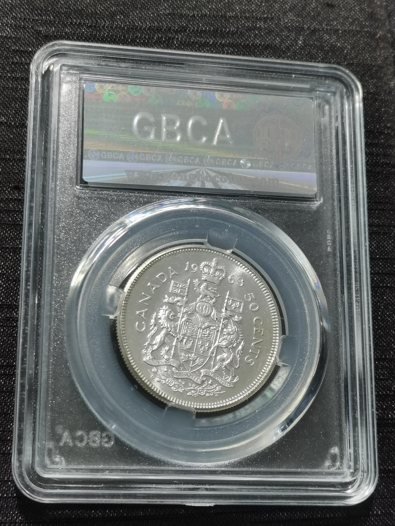 天下钱庄专场欢迎参拍 加拿大伊丽莎白半圆银币