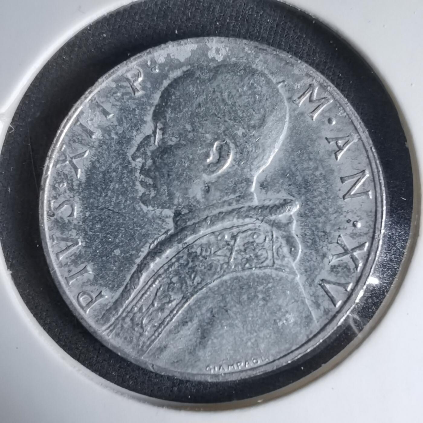 沼泽如烟--第1033场 梵蒂冈1953年10里拉