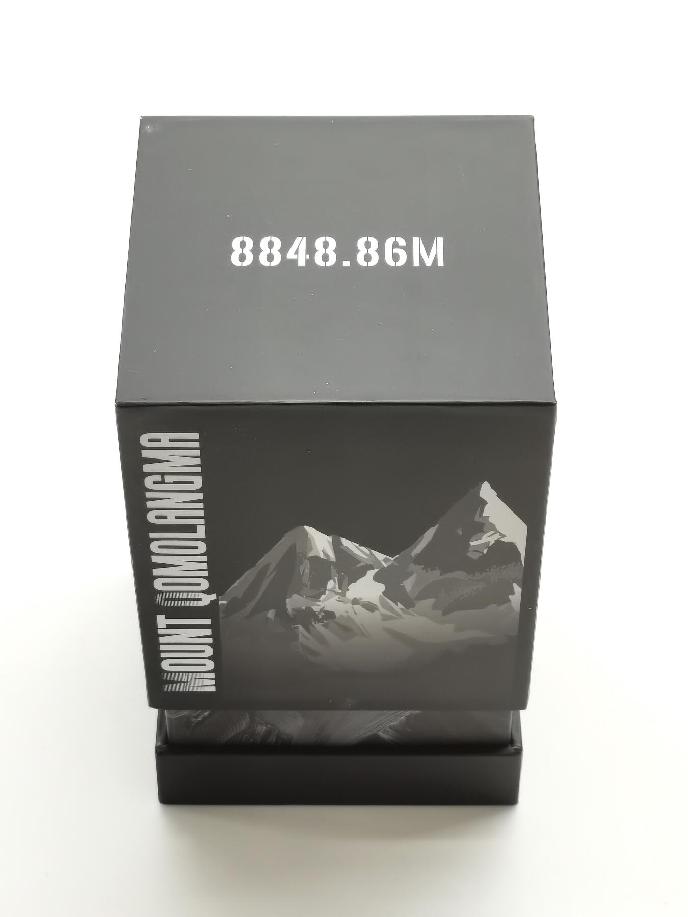 博洋堂世界钱币拍卖第165期（全场包邮） 喀麦隆2021年2000中非法郎仿古立体银币 珠穆朗玛峰8848.86m 2盎司999银 发行量：333 盒证全