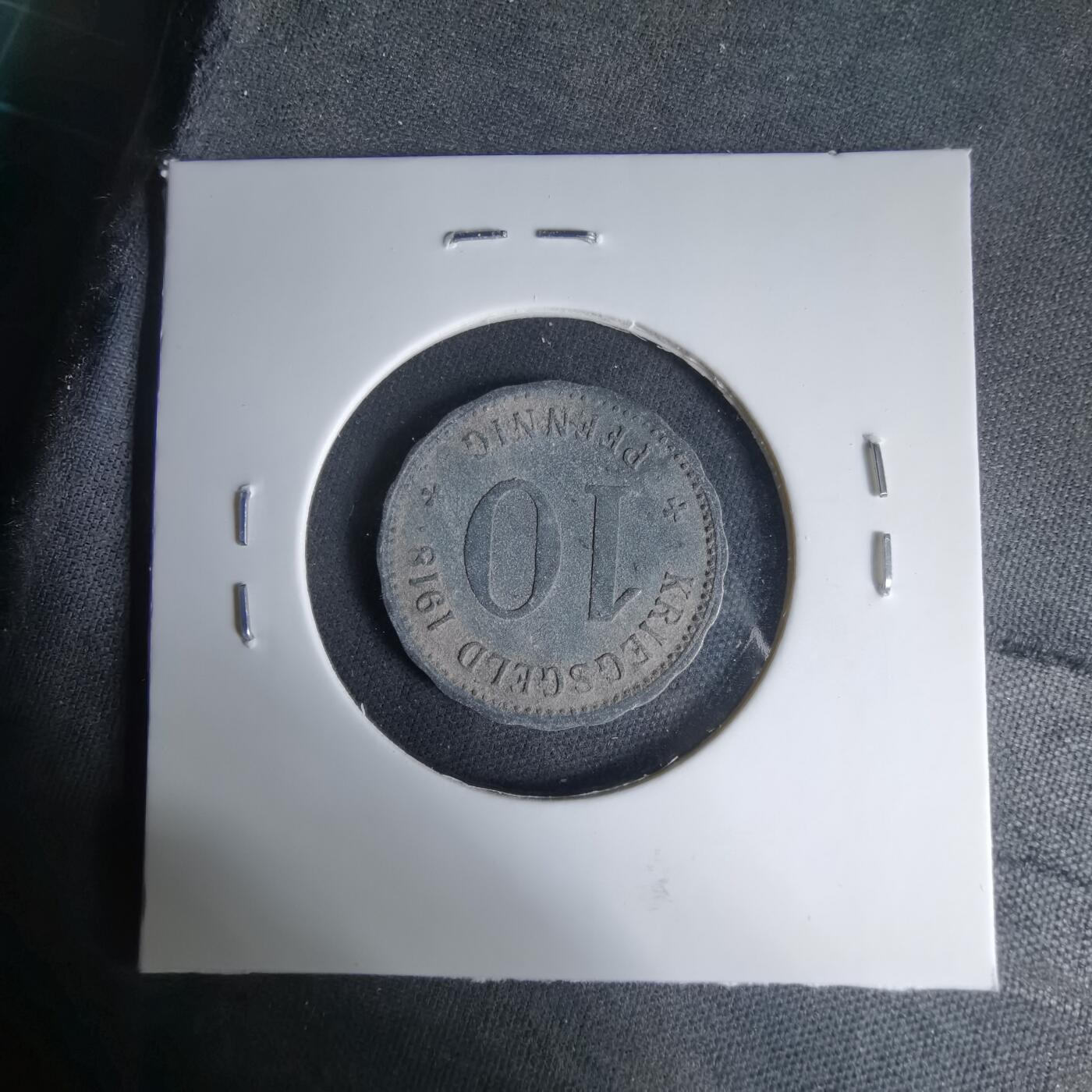 沼泽如烟--第1033场 1918年10芬尼紧急代币