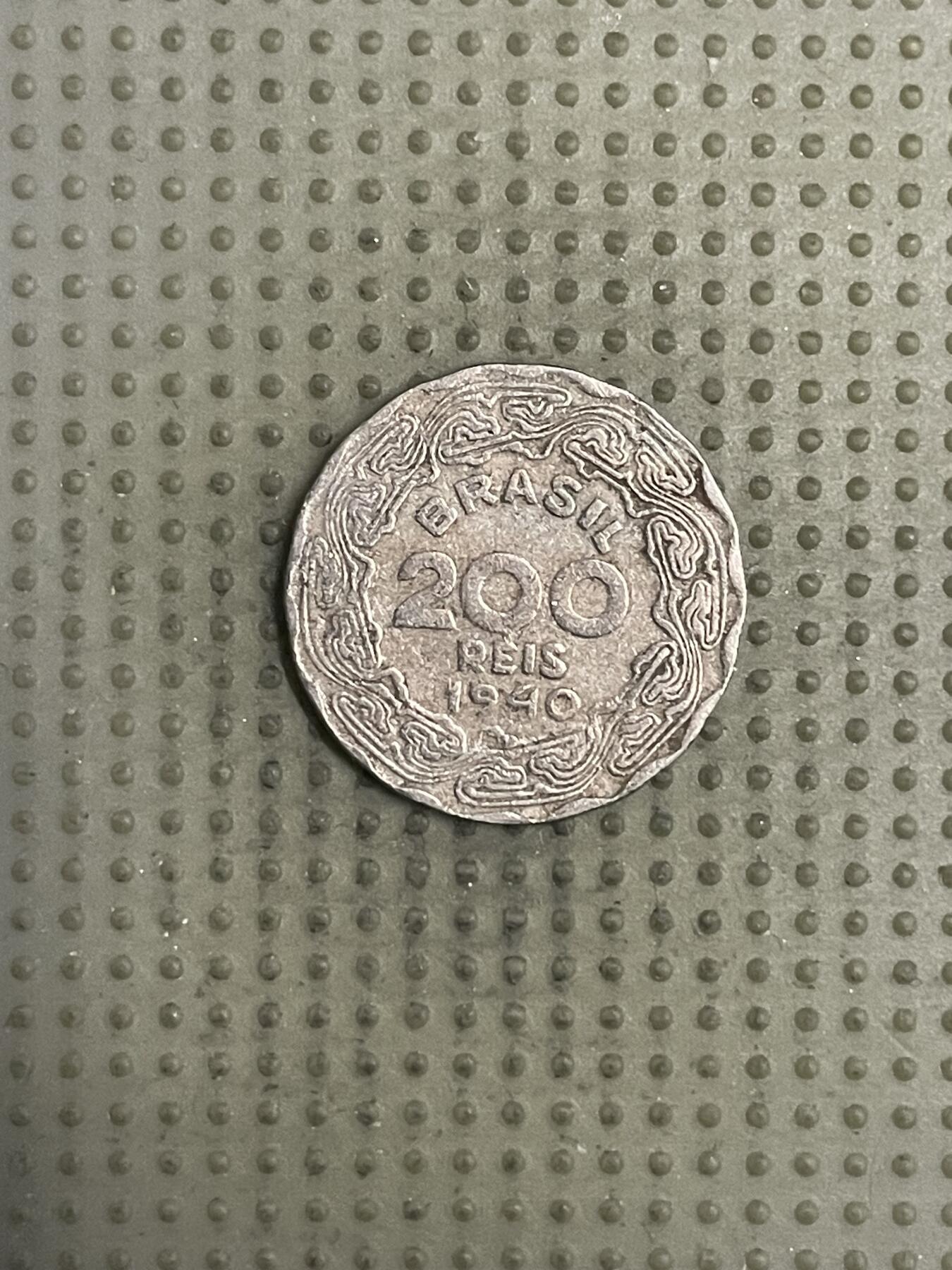 2026年第36场各国散币拍卖（总第186场） 巴西1940年200瑞斯