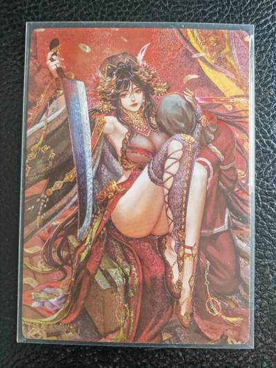 阳大大卡牌拍卖第105期（持续收拍品，周五晚上九点截拍，进群福利早知道） - 异界水浒神姬粗闪-蔡福双服饰2张