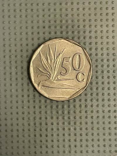 2026年第36场各国散币拍卖（总第186场） - 南非1991年50分