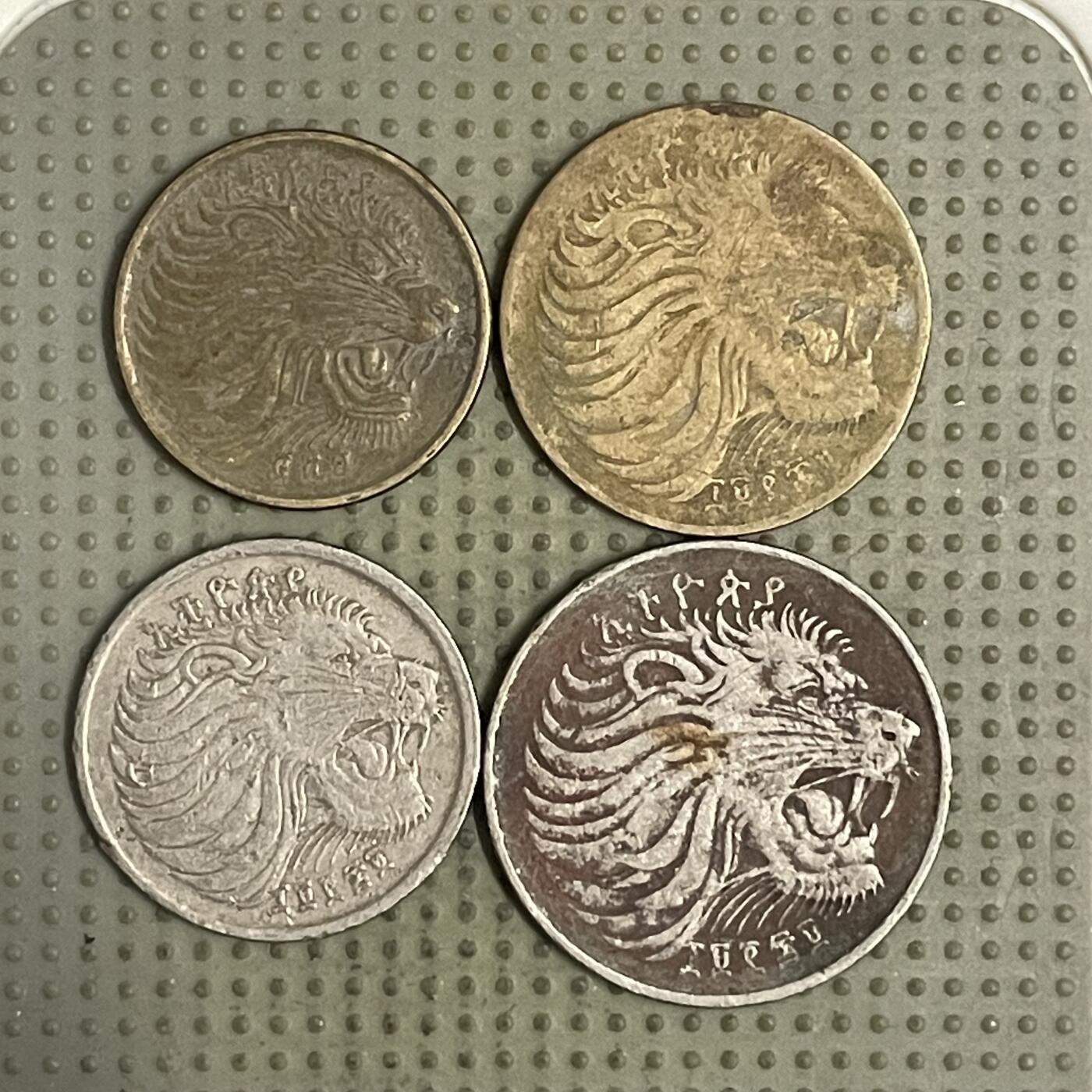 2026年第36场各国散币拍卖（总第186场） 埃塞俄比亚4枚