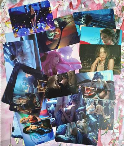 龙虎卡牌-七九场（满200元包邮，无佣金，每周六结拍，欢迎送拍） - 燎原 早期鬼刀小套卡（金边）