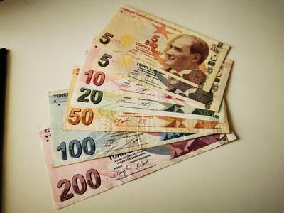 零零发流通品外国纸币拍卖 无佣金 - 土耳其里拉一套共390里拉