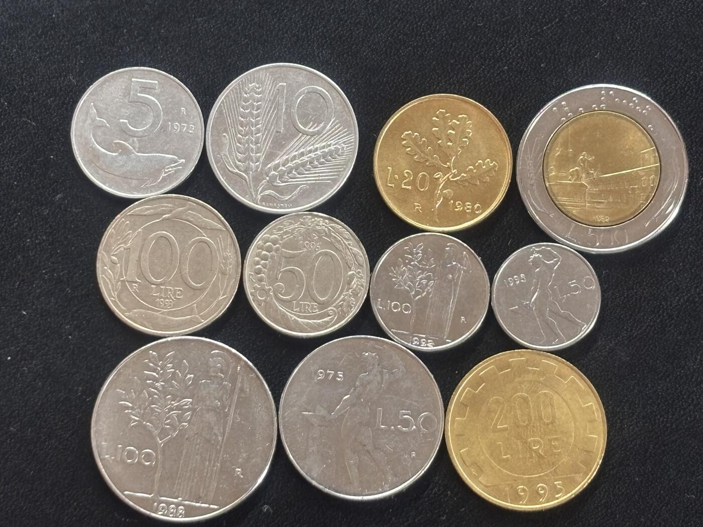 邮泉阁限时拍卖第四十三场（硬币在国外。请付邮费6元。） 意大利11枚