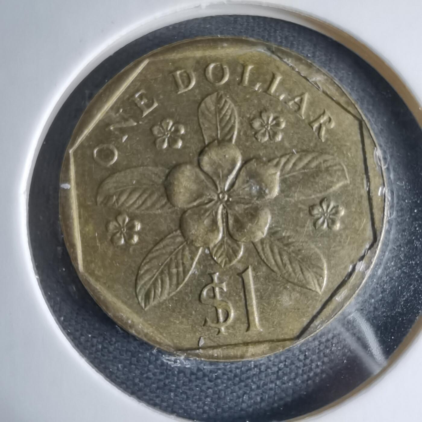 沼泽如烟--第1033场 新加坡1987年一元