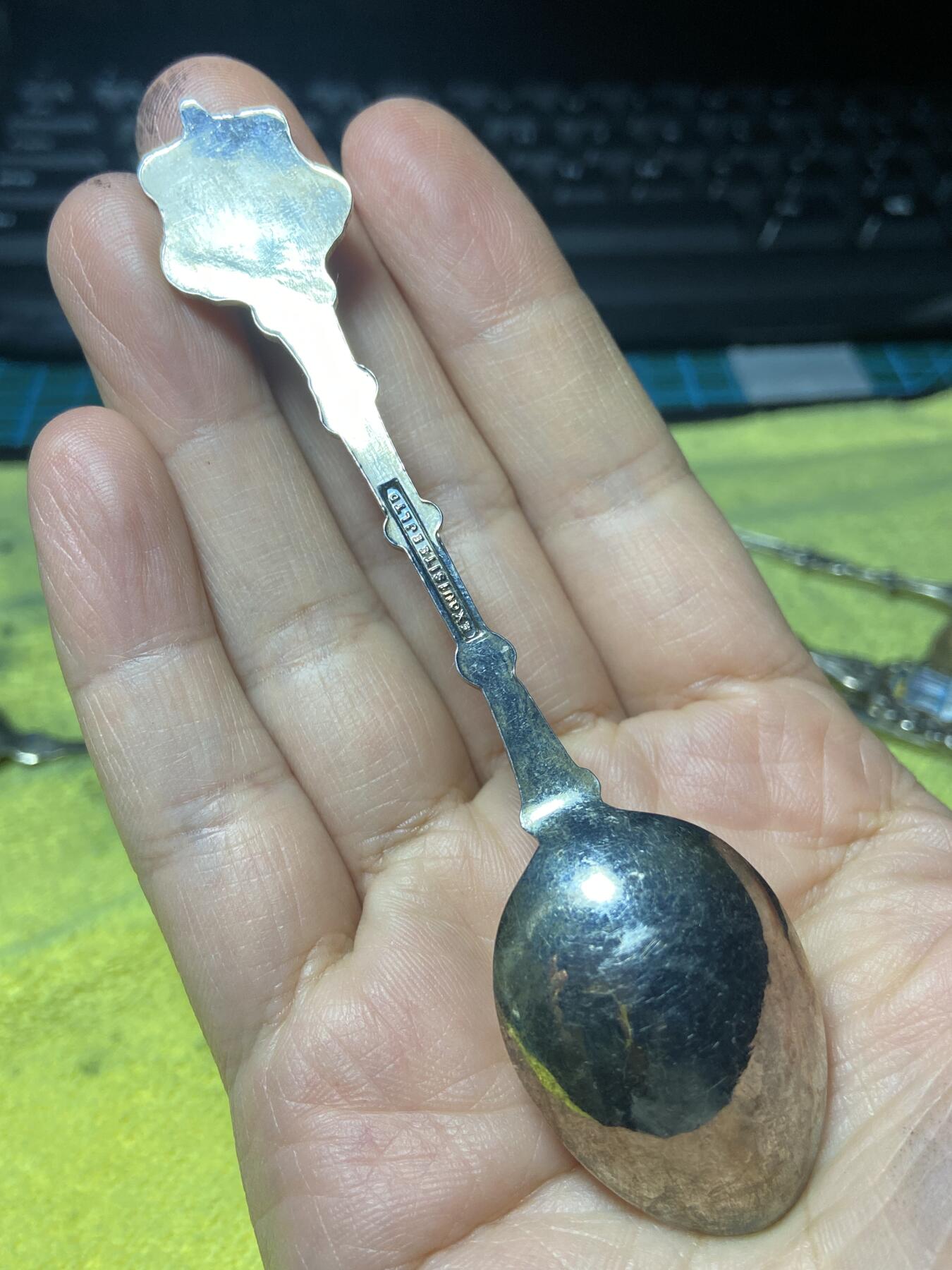 2026年第三十七场(总第二百零六场）德紧纸币特拍场(佣金3%，最低1元) 英国🇬🇧汉普郡新森林区的滨海小镇莱明顿主题艺术镀银勺