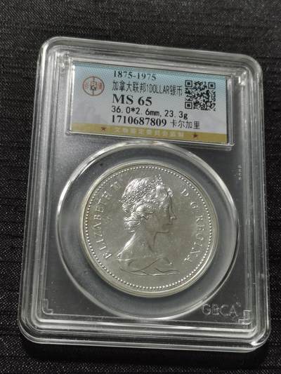 天下钱庄专场欢迎参拍 - 加拿大1加元银币