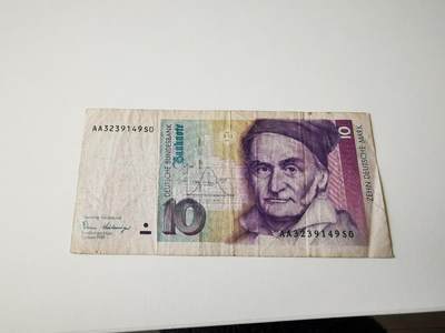 零零发流通品外国纸币拍卖 无佣金 - 德国10马克