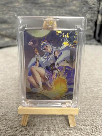 喜灰玩卡拍卖第五期，接拍品0佣金，欢迎送拍，释放现金流，让自己有资金可以购买更多喜欢的卡牌，让别的卡友能淘到更多心仪的卡牌 - 三国杀花朝谱 鉴艳惊鸿-闭月甄姬