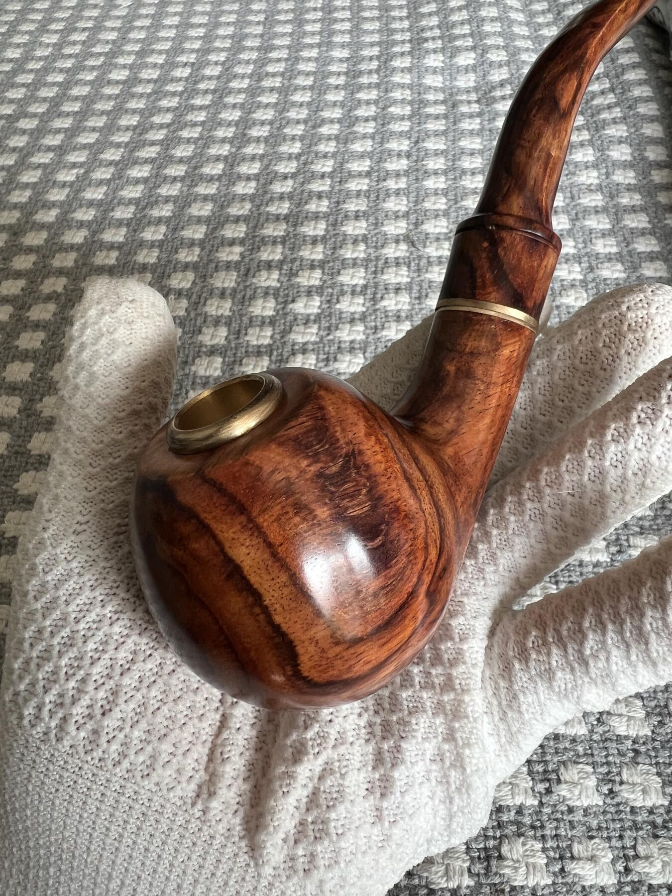 零元拍：海南黄花梨烟斗