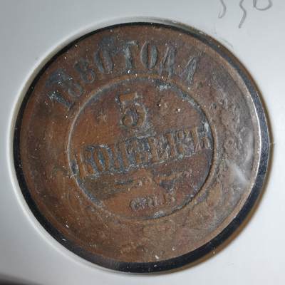 沼泽如烟--第1033场 - 沙俄1880年5戈比