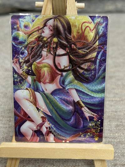 喜灰玩卡拍卖第五期，接拍品0佣金，欢迎送拍，释放现金流，让自己有资金可以购买更多喜欢的卡牌，让别的卡友能淘到更多心仪的卡牌 - 墨婉 太乙老师绘 处女座 粗闪